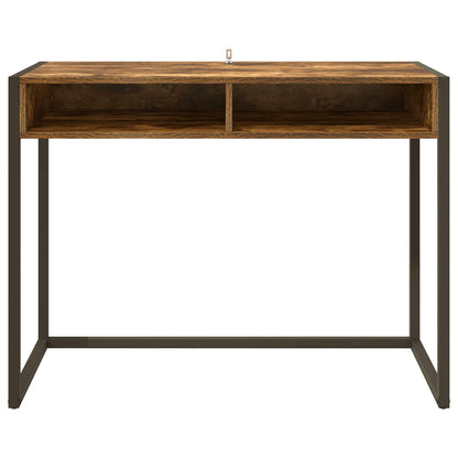 Scrivania Quercia Fumosa 100 x 50 x 75 cm Legno multistrato