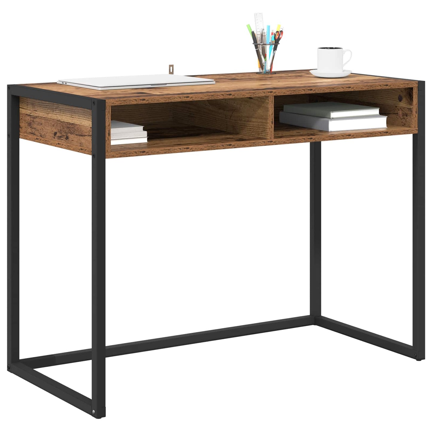 Scrivania Legno vecchio 100 x 50 x 75 cm Legno multistrato