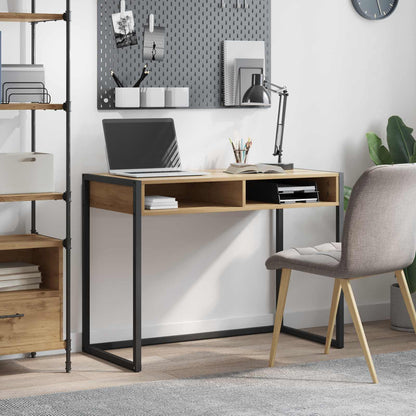 Scrivania Rovere Artigianale 100 x 50 x 75 cm Legno multistrato
