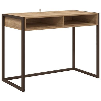 Scrivania Rovere Artigianale 100 x 50 x 75 cm Legno multistrato