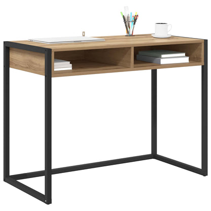 Scrivania Rovere Artigianale 100 x 50 x 75 cm Legno multistrato
