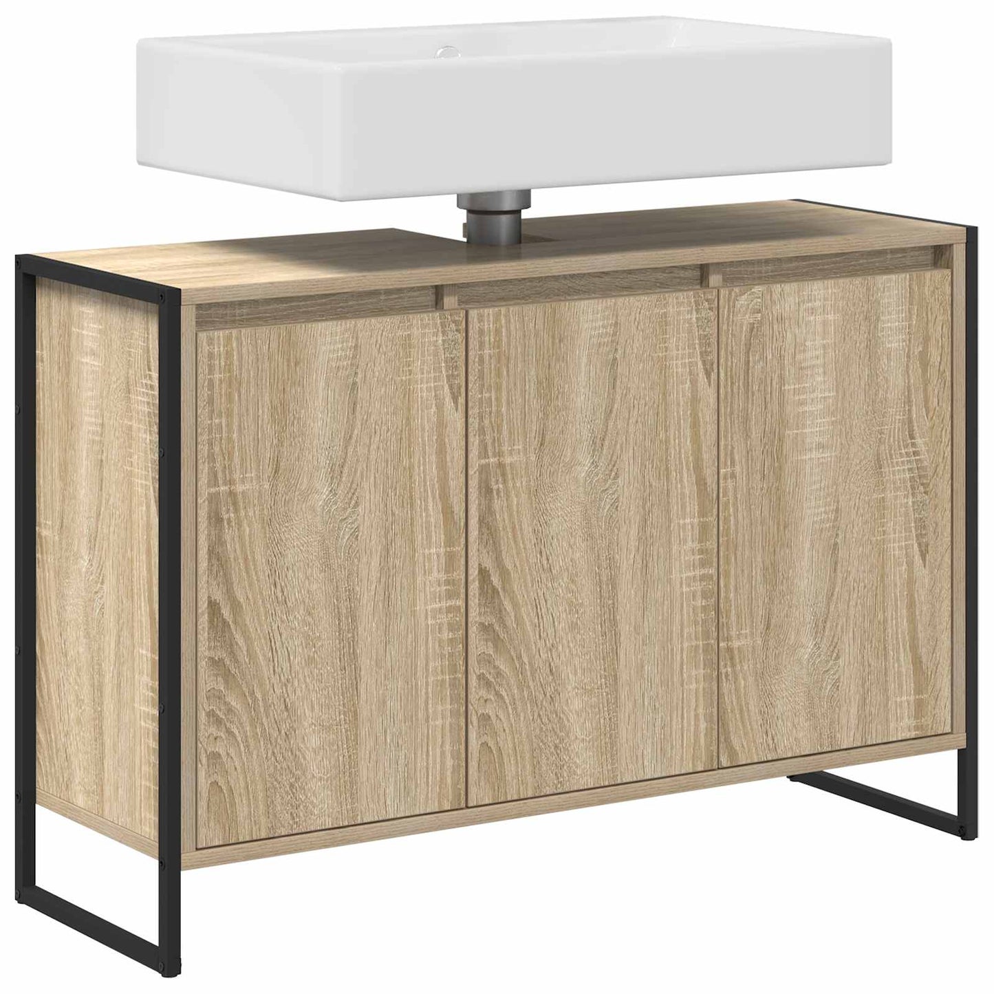 Mobile da Bagno Sonoma 90 x 30 x 60 cm Legno multistrato