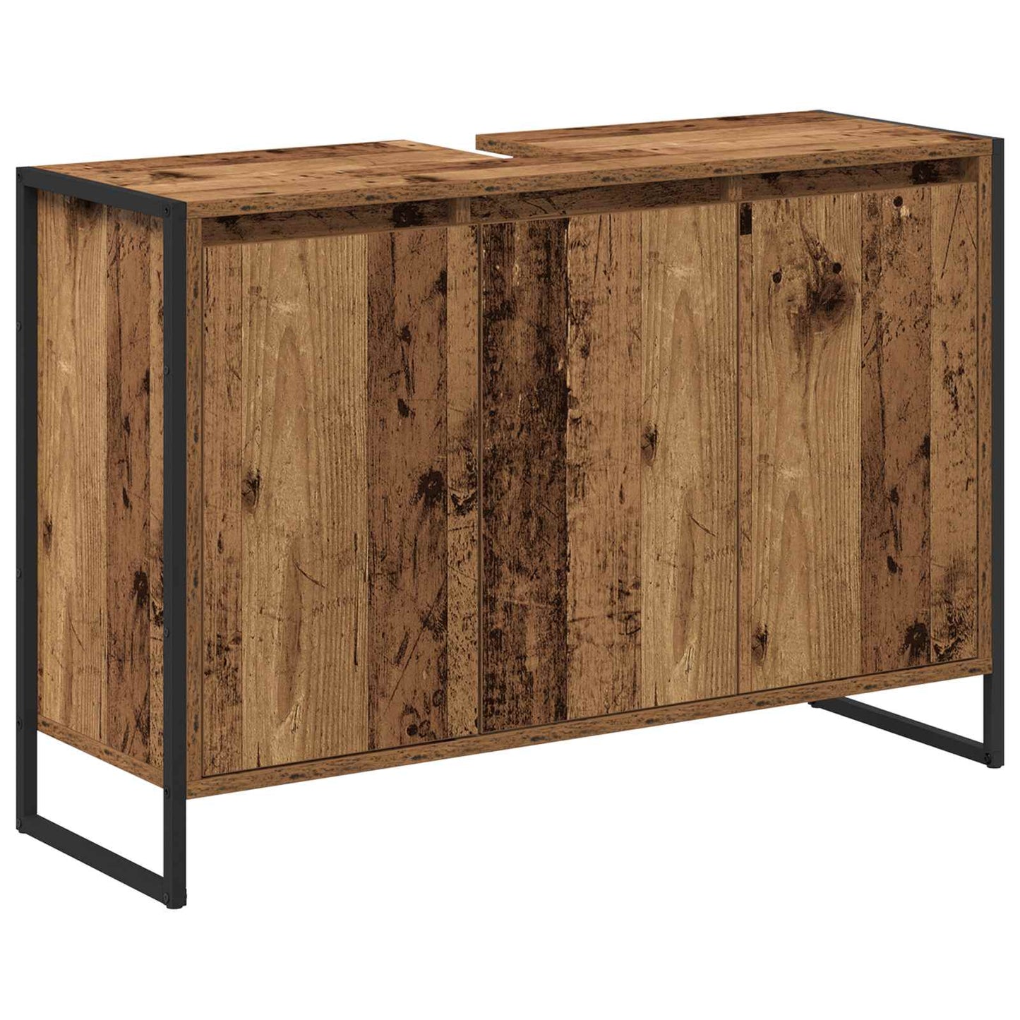 Mobile da Bagno Legno vecchio 90 x 30 x 60 cm Legno multistrato
