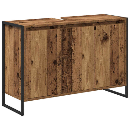 Mobile da Bagno Legno vecchio 90 x 30 x 60 cm Legno multistrato