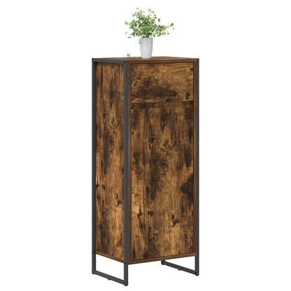 Mobile da Bagno con cassetto Quercia Fumosa 40 x 30 x 100 cm