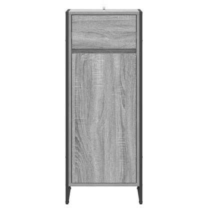 Mobile da Bagno con cassetto Grigio Sonoma 40 x 30 x 100 cm