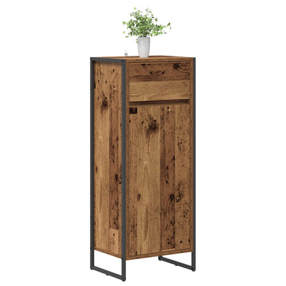 Mobile da Bagno con cassetto Legno vecchio 40 x 30 x 100 cm