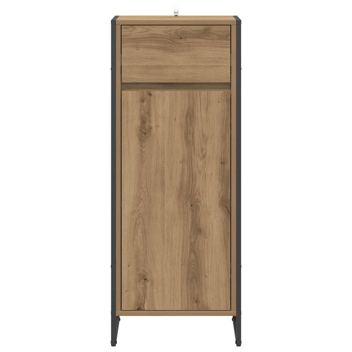 Mobile da Bagno con porta Rovere Artigianale 40 x 30 x 100 cm