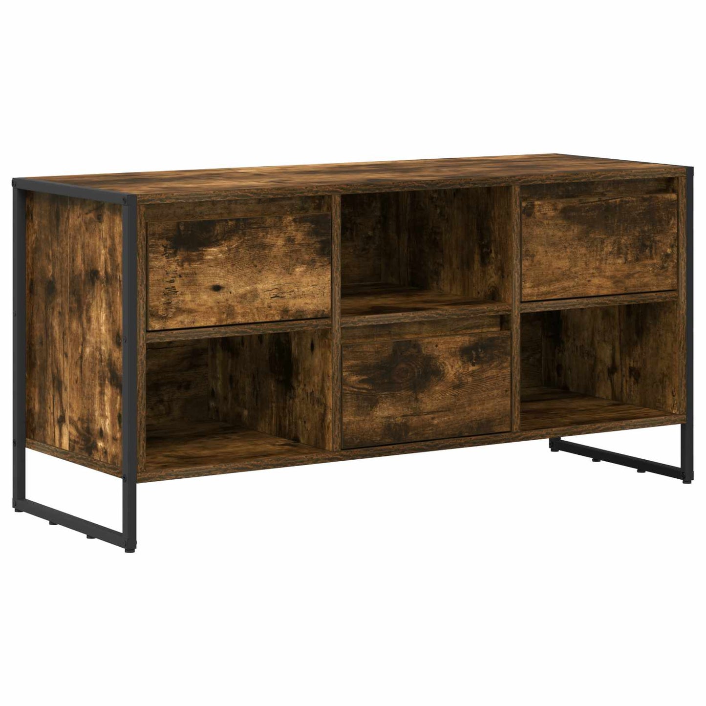 Mobile TV Quercia Fumosa 100 x 36 x 49,5 cm Legno multistrato