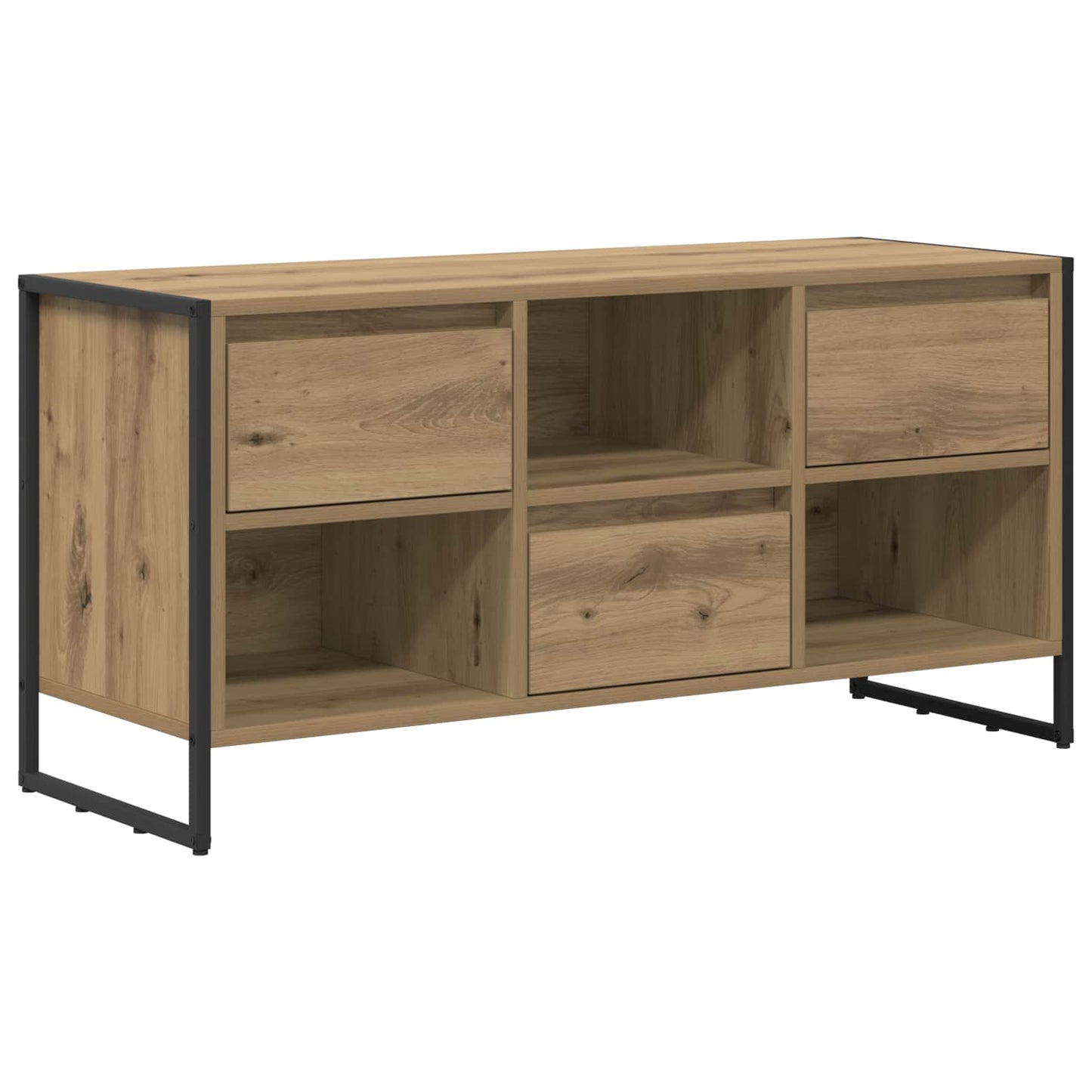 Mobile TV con cassetto Rovere Artigianale 100 x 36 x 49,5 cm