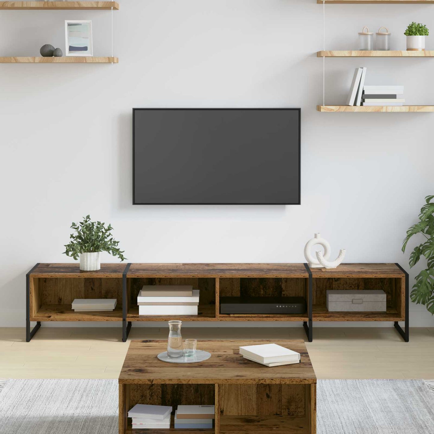 Mobile TV Legno vecchio 170,5 x 36 x 30,5 cm Legno multistrato