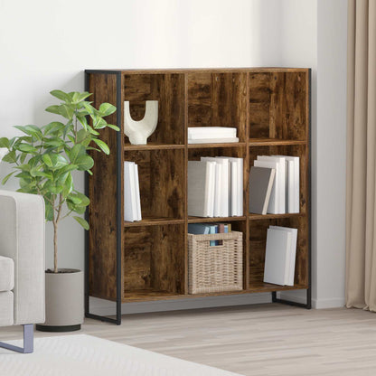 Armadio per Libri Quercia Fumosa 99.5 x 30 x 108.5 cm
