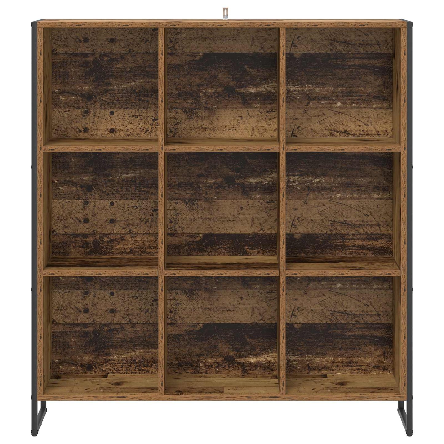 Armadio per Libri Legno vecchio 99.5 x 30 x 108.5 cm