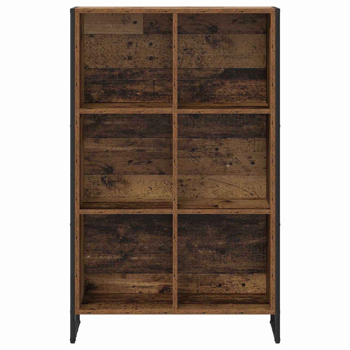 Armadio per Libri Legno vecchio 99.5 x 30 x 108.5 cm