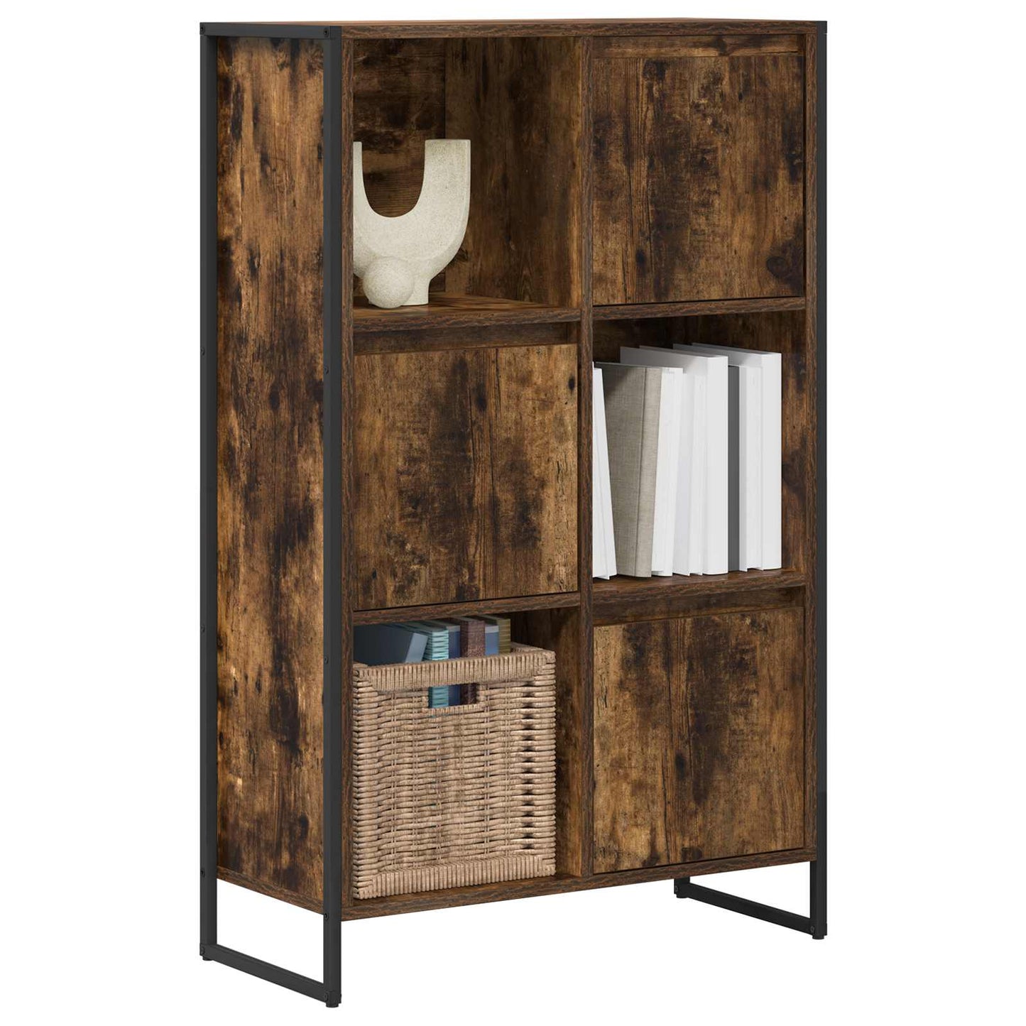Armadio per Libri Quercia Fumosa 68 x 30 x 108.5 cm