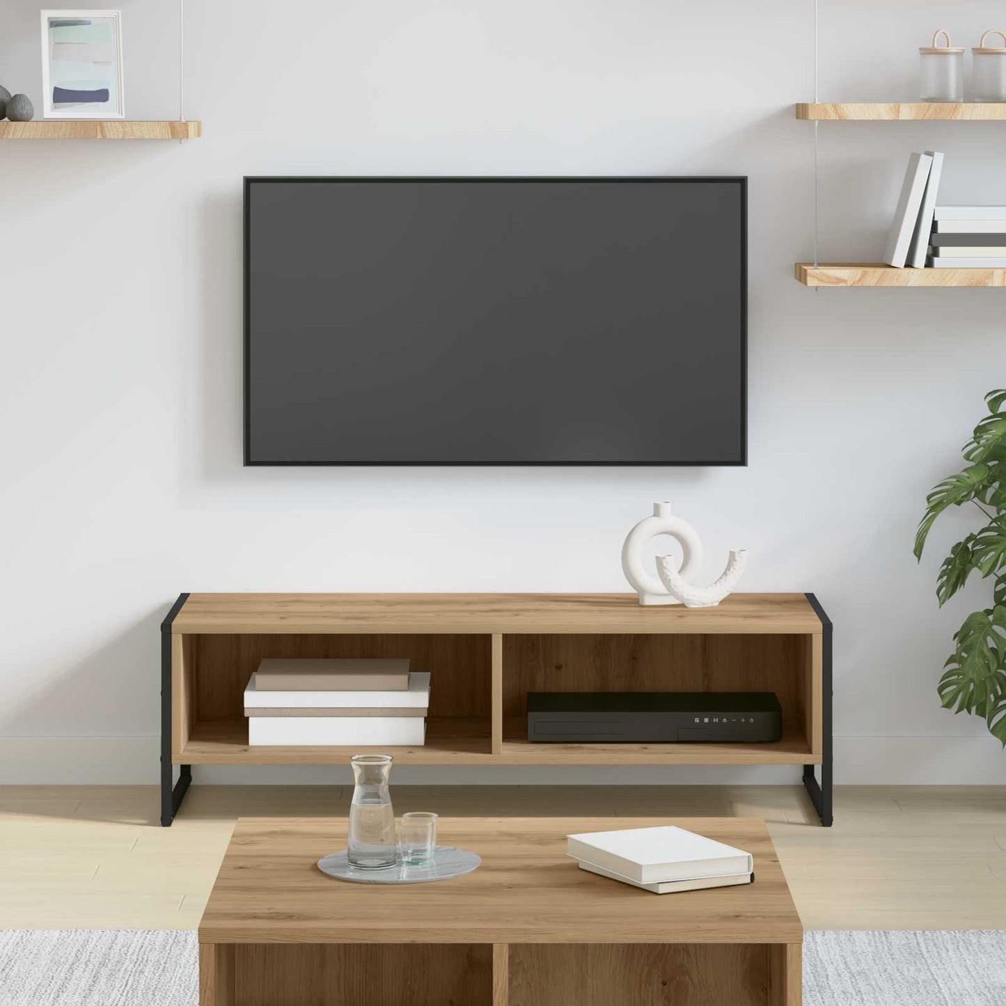 Mobile TV Rovere Artigianale 100 x 36.5 x 30.5 cm