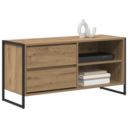 Mobile TV con cassetto Rovere Artigianale 100 x 36 x 49,5 cm