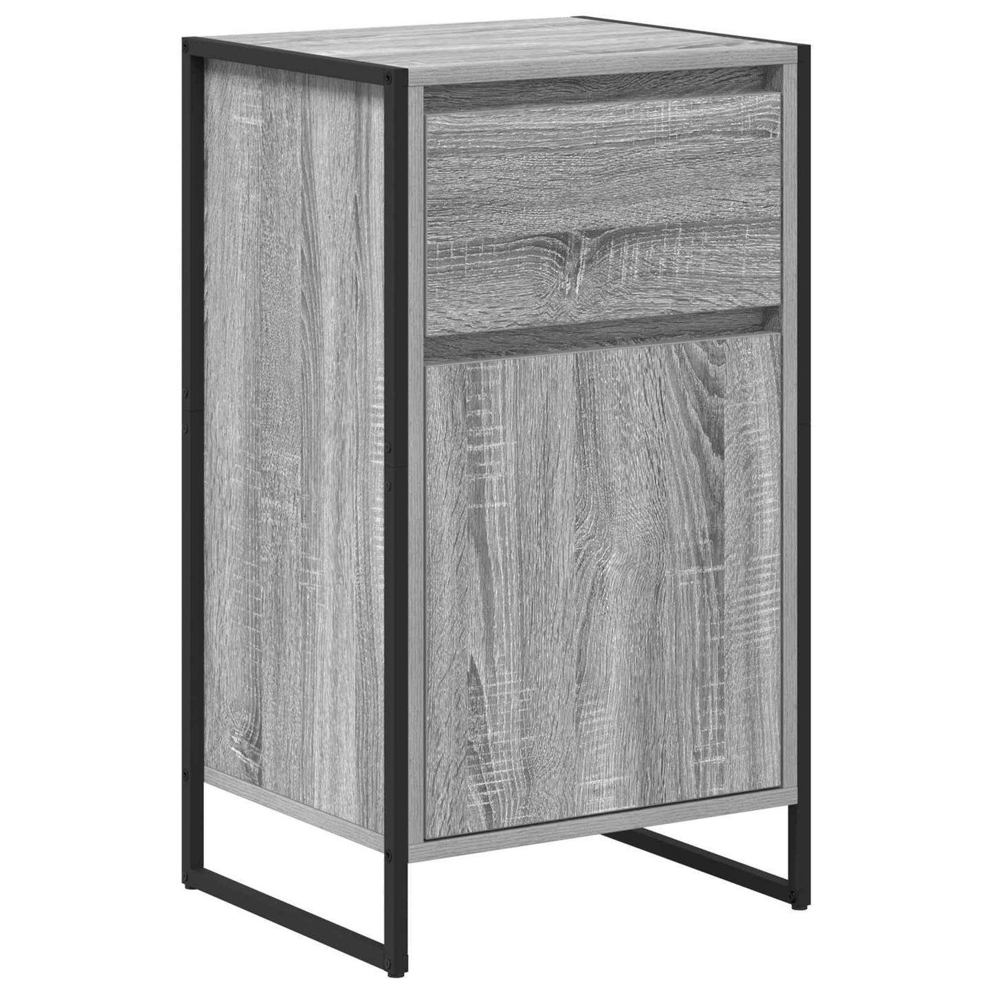 Credenza Grigio Sonoma 81 x 36 x 150.5 cm Legno multistrato