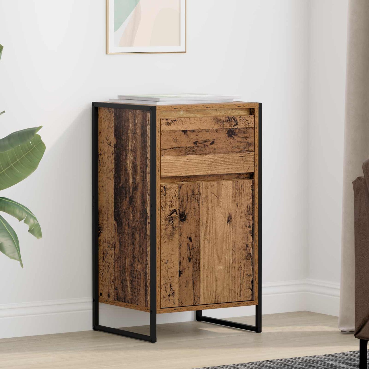 Credenza Legno vecchio 81 x 36 x 150.5 cm Legno multistrato