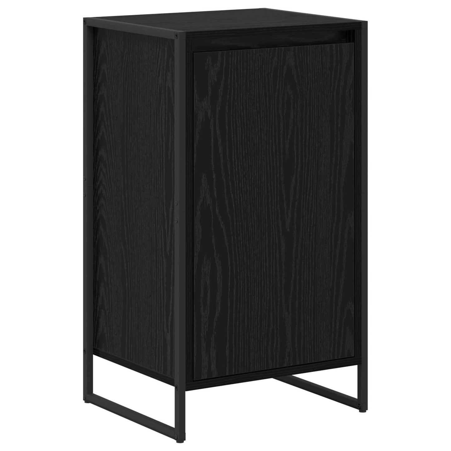 Credenza Rovere Nero 43 x 36 x 75,5 cm Legno multistrato