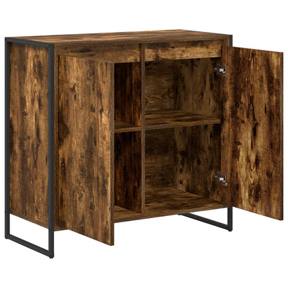 Mobile laterale Quercia Fumosa 79 x 36 x 75 cm