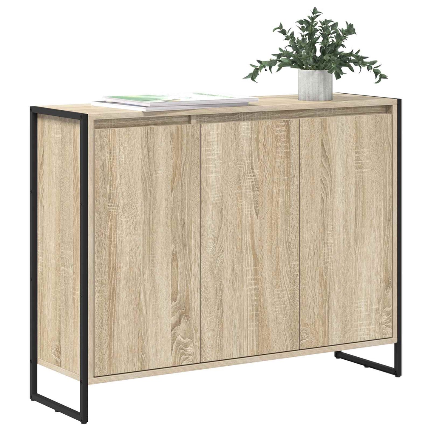 Mobile laterale Sonoma 96,5 x 30 x 75 cm Legno multistrato