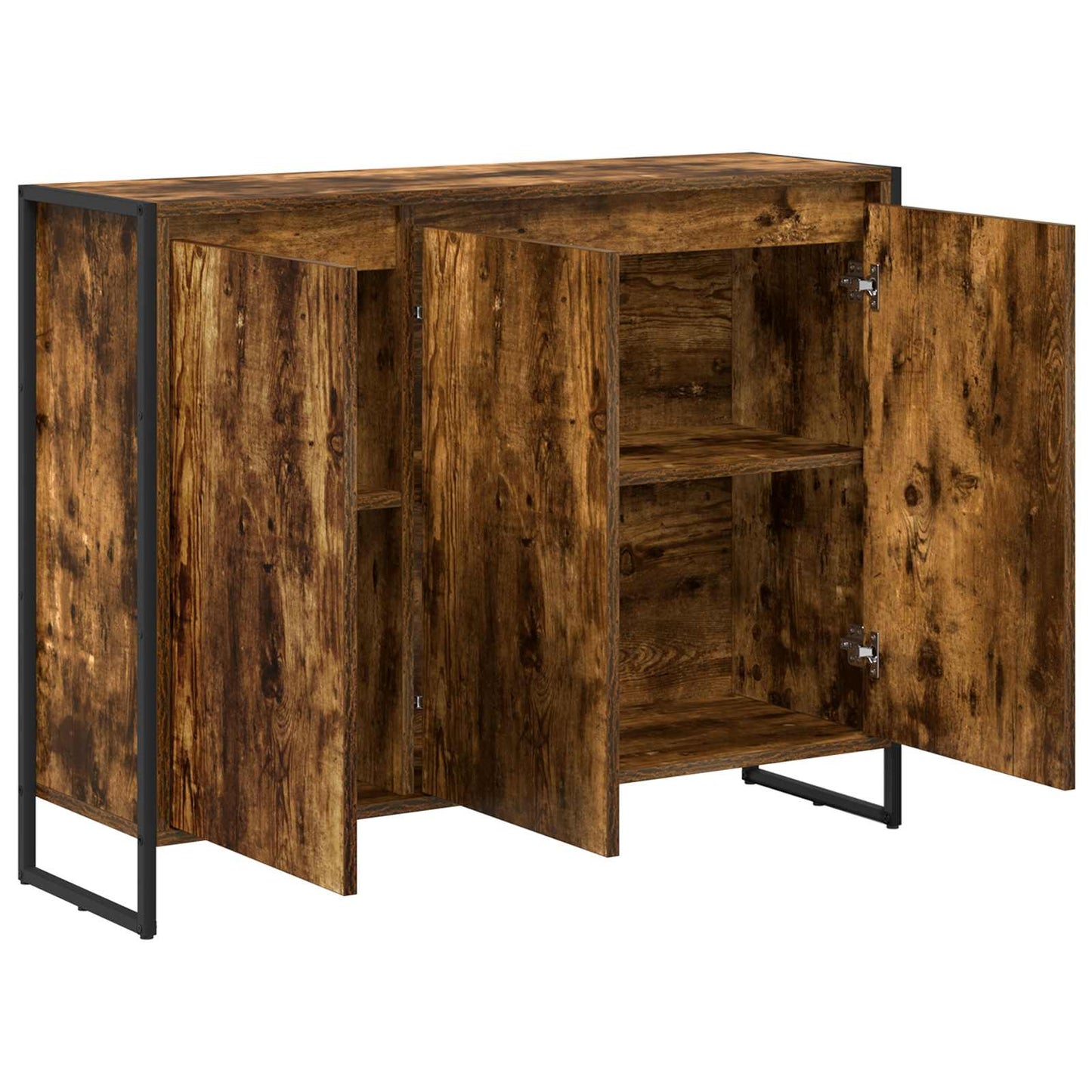 Mobile laterale Quercia Fumosa 96,5 x 30 x 75 cm