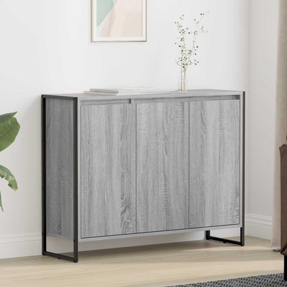 Mobile laterale Grigio Sonoma 96,5 x 30 x 75 cm