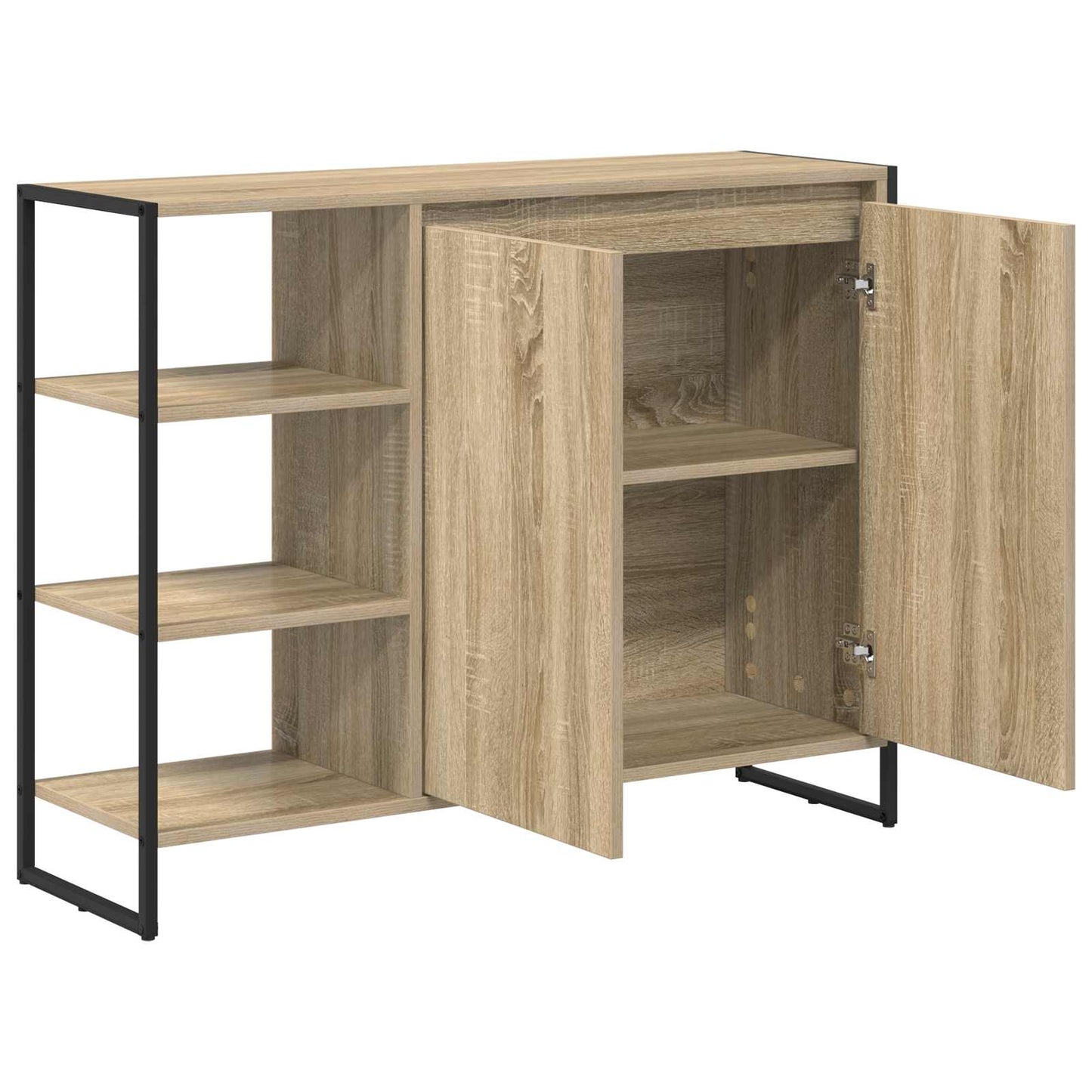 Mobile laterale Sonoma 96,5 x 30 x 75 cm Legno multistrato