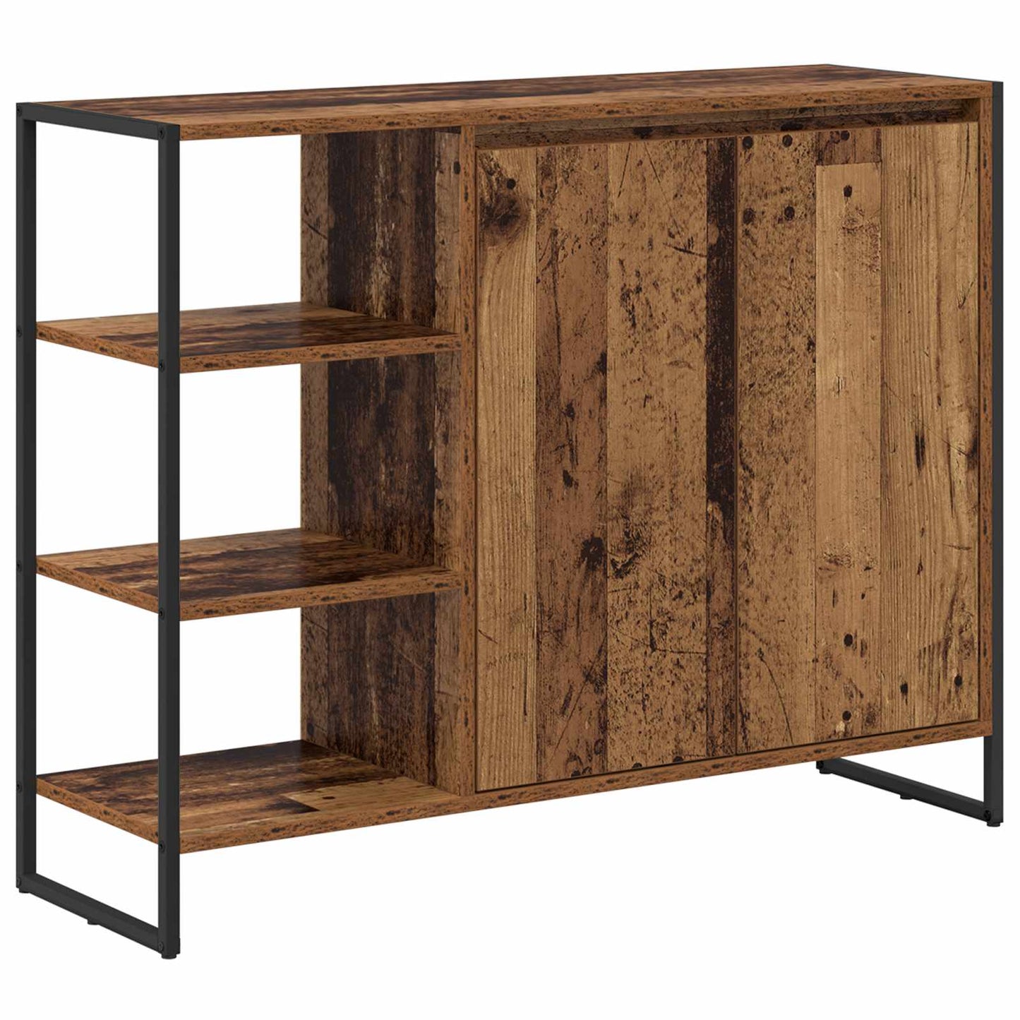 Mobile laterale Legno vecchio 96,5 x 30 x 75 cm