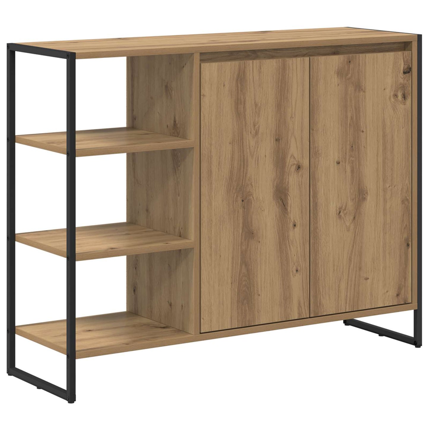 Mobile laterale Rovere Artigianale 96,5 x 30 x 75 cm