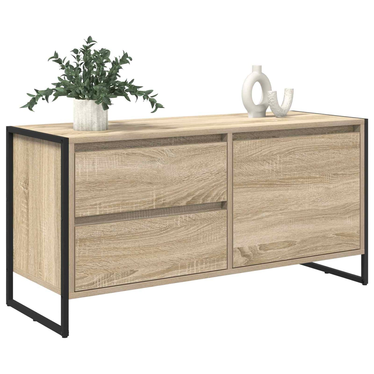 Mobile TV Sonoma 100 x 36 x 49,5 cm Legno multistrato