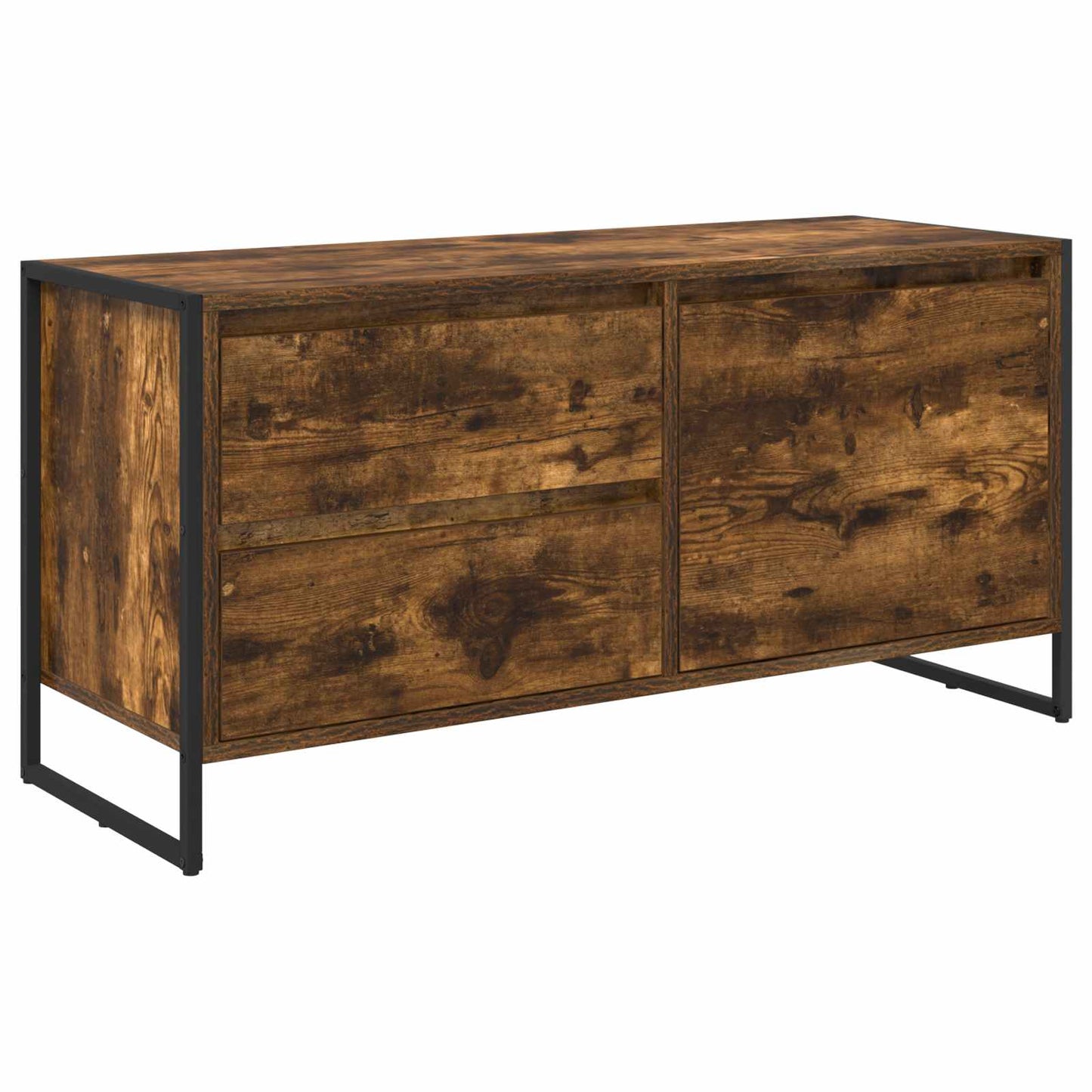 Mobile TV Quercia Fumosa 100 x 36 x 49,5 cm Legno multistrato