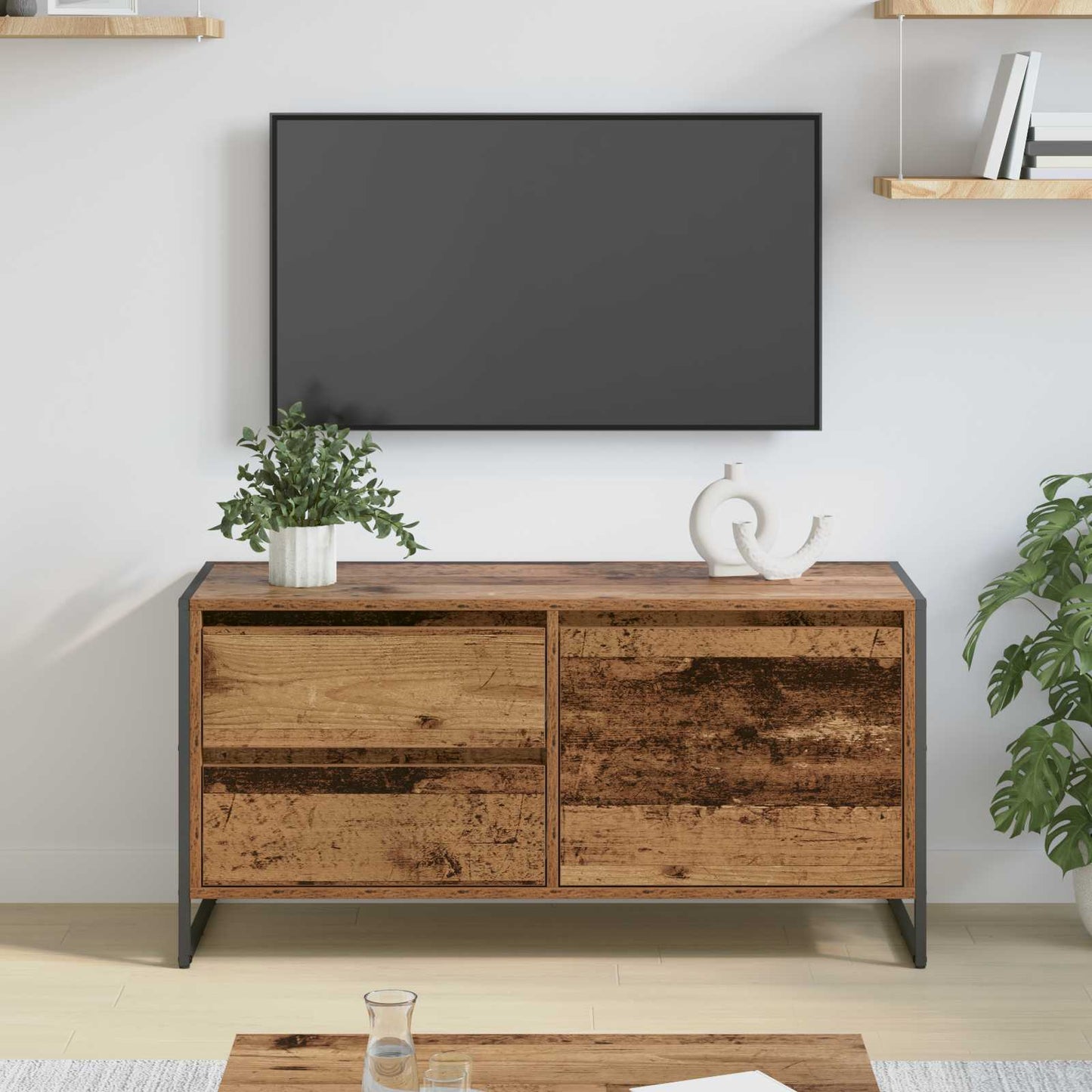Mobile TV Legno vecchio 100 x 36 x 49,5 cm Legno multistrato
