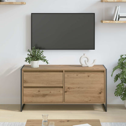 Mobile TV con cassetto Rovere Artigianale 100 x 36 x 49,5 cm