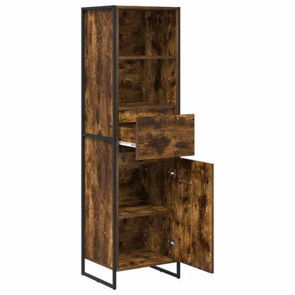 Armadio per Libri Quercia Fumosa 43 x 36 x 150.5 cm