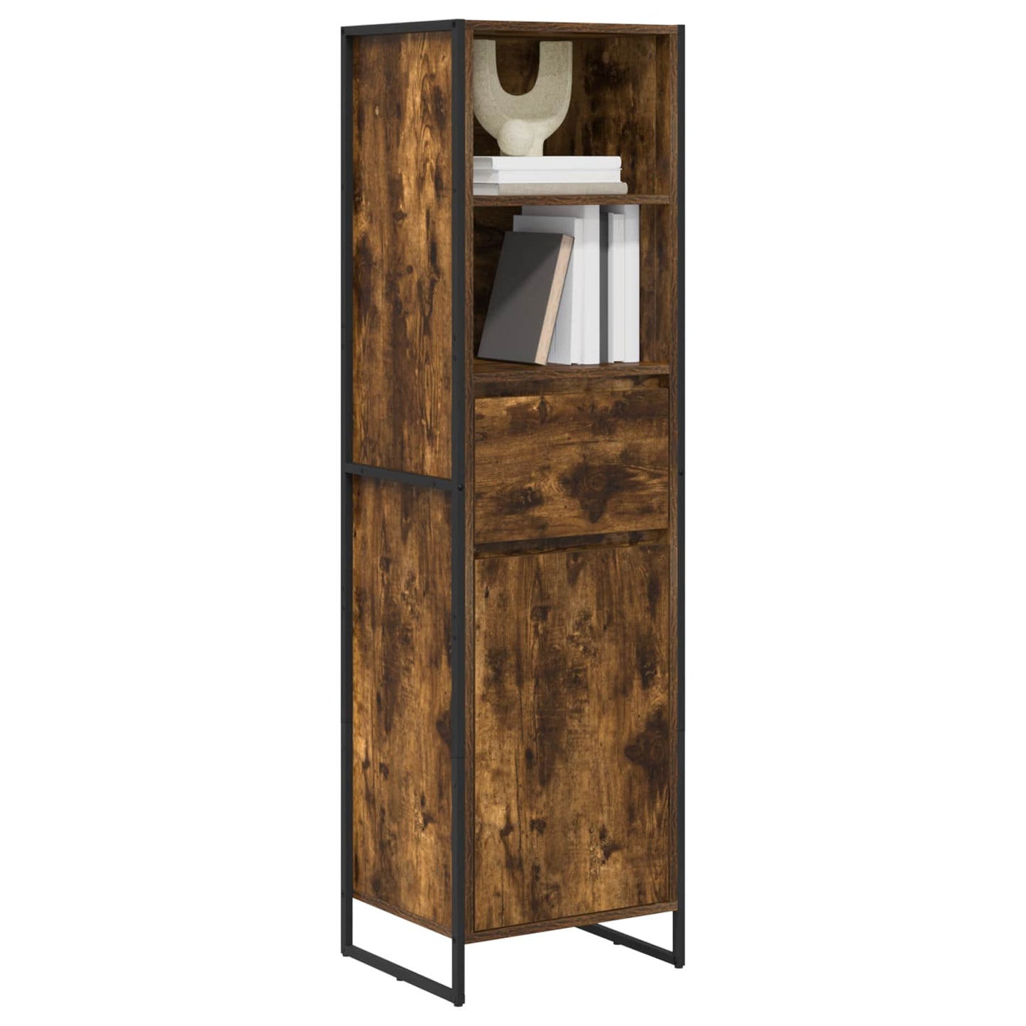 Armadio per Libri Quercia Fumosa 43 x 36 x 150.5 cm