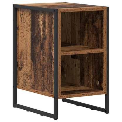 Comodino 2 pcs Legno vecchio 39.5 x 30 x 50 cm