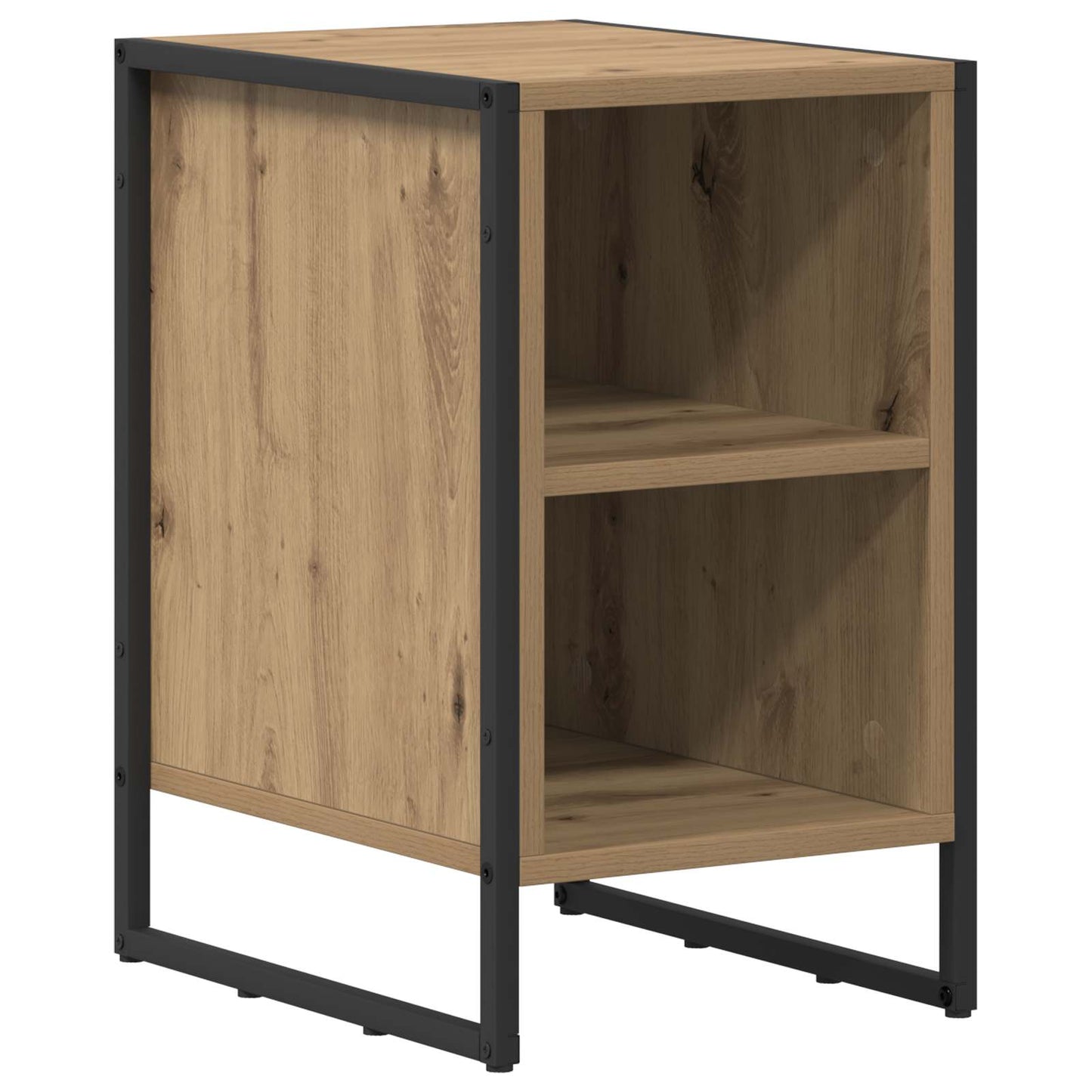 Comodino Rovere Artigianale 39.5 x 30 x 50 cm Legno multistrato