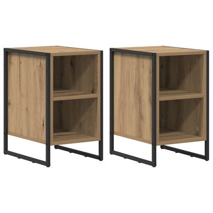 Comodino 2 pcs Rovere Artigianale 39.5 x 30 x 50 cm