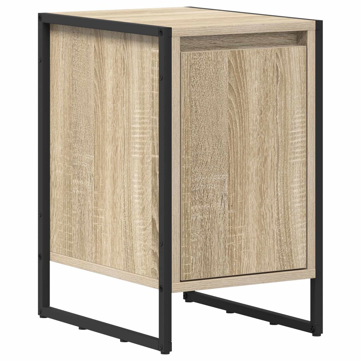 Comodino 2 pcs Sonoma 39.5 x 30 x 50 cm Legno multistrato