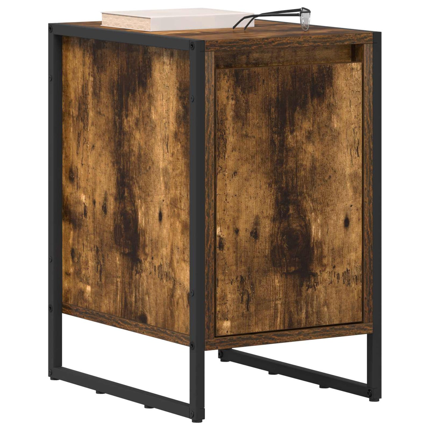Comodino 2 pcs Quercia Fumosa 39,5 x 30 x 50 cm