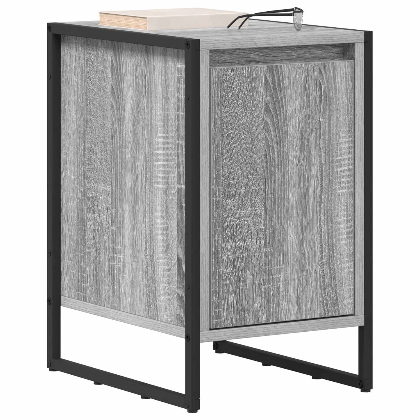 Comodino 2 pcs Grigio Sonoma 39.5 x 30 x 50 cm