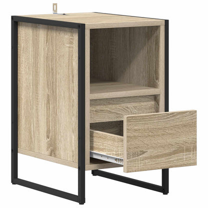 Comodino Sonoma 39.5 x 30 x 50 cm Legno multistrato