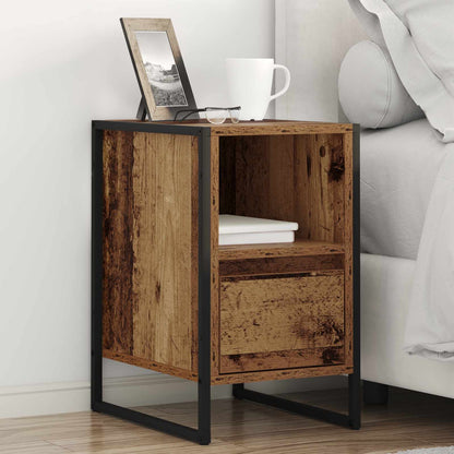 Comodino Legno vecchio 39,5 x 30 x 50 cm Legno multistrato