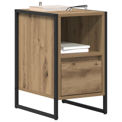 Comodino 2 pcs Rovere Artigianale 39.5 x 30 x 50 cm
