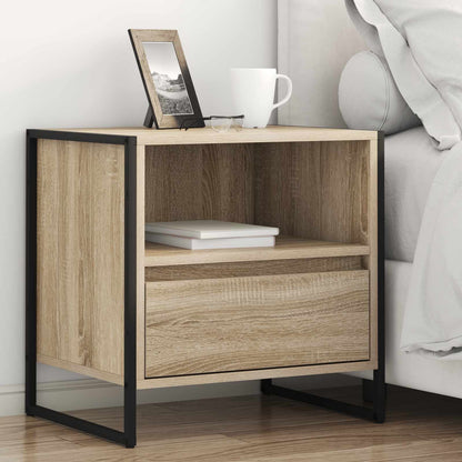 Comodino Sonoma 50 x 39,5 x 50 cm Legno multistrato