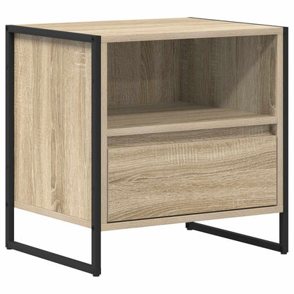 Comodino 2 pcs Sonoma 50 x 39,5 x 50 cm Legno multistrato