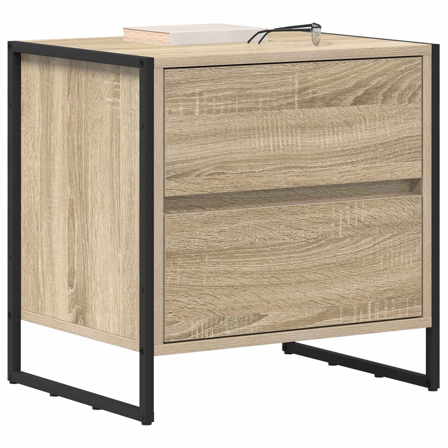 Comodino Sonoma 50 x 39,5 x 50 cm Legno multistrato
