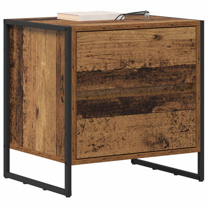 Comodino Legno vecchio 50 x 39,5 x 50 cm Legno multistrato